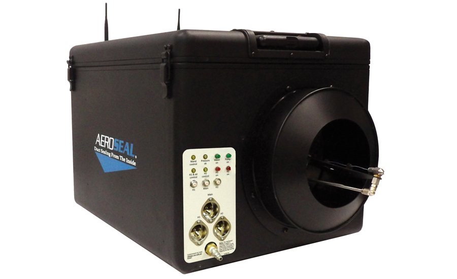HomeSeal Connect, a computer-controlled duct sealing system offered by Aeroseal - The NEWS - ACHR