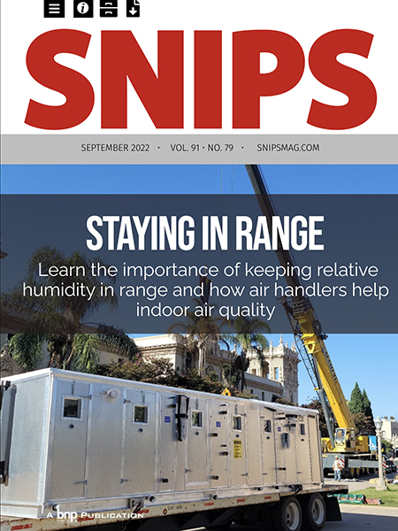 SNIPS NEWS October 2022 Cover