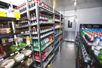 walk-in cooler