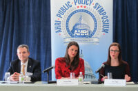 AHRI senior vice president of policy, David Calabrese, shares a table with Krystal Ball and S.E. Cupp, co-hosts of MSNBC's "The Cycle."