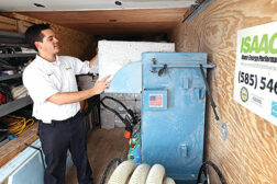 The team at Isaac Home Energy Performance, Rochester, New York, makes sure to focus on comfort and efficiency.