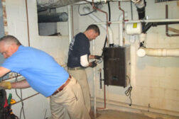 installation of Eternal hybrid water heater