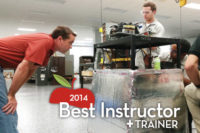 2014 Best Instructor winner Brian Forbes watches as students check a system for leaks. Forbesâ?? course is the last class HVACR students take before graduating from the HVACR program at Manatee Technical Institute in Bradenton, Florida.