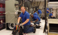 IN THE LAB: HVAC labs take up 4,100 square feet of space on the Retail Ready Career CenterÃ¢??s campus in Garland, Texas.