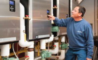 Jim Godbout, owner, Jim Godbout Plumbing, heating, and Air Conditioning in Biddeford, Maine, started a co-op program in conjunction with a local Rotary Club to match students to members of the local business community.