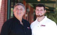 The Reliable Heating & Air family begins here: Dan Jape (left), owner and CEO, and his son, Daniel (right), company president.