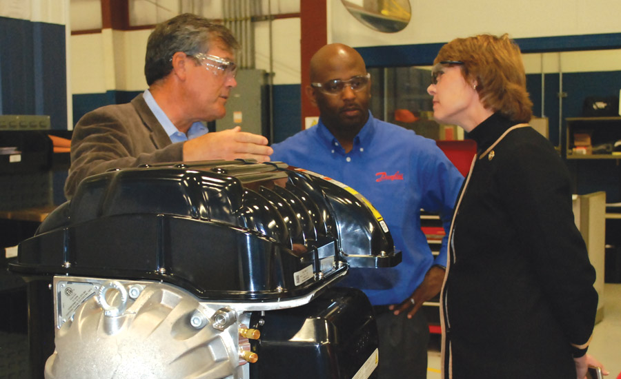 Congresswoman Gwen Graham Visits Danfoss Turbocor Facility