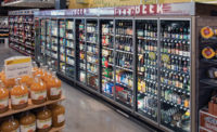 Supermarket customers don’t care what HVACR contractors have to go through to keep their favorite beverages cold – they just expect the work to be done. Photo courtesy of Zero Zone, Inc.