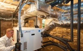 geothermal installation