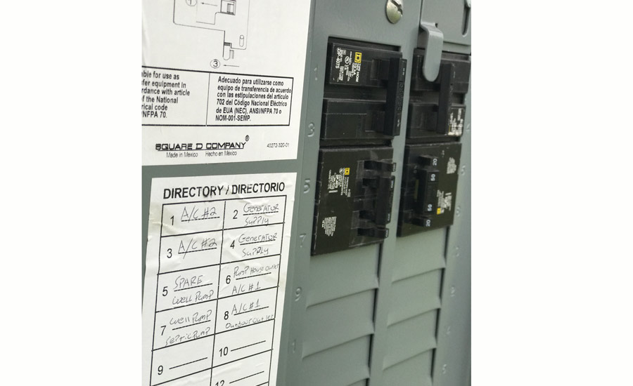 Nfpa Electrical Panel Labeling Requirements - 409 110 ...