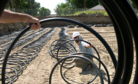 Geothermal install School