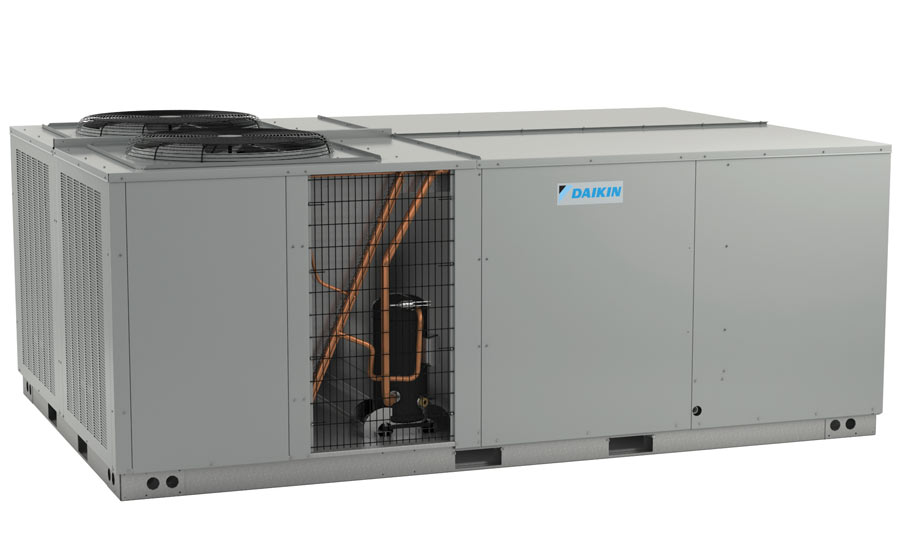 Daikin Commercial Unitary DCG 15- to 25-ton rooftops with factory-installed hinged access panels (optional) - The ACHR News