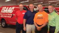 Ray Isaac (right) and his brothers (from left: David, Michael, and Ken) of Isaac Heating and Air Conditioning. - ACHR News