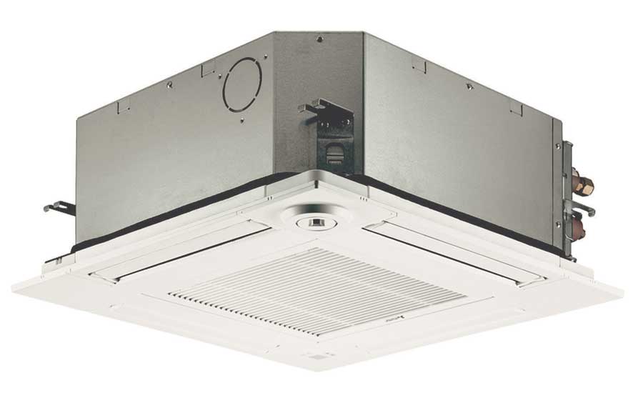 Mitsubishi Electric Trane HVAC US (METUS) SLZ-KF four-way ceiling cassette. - The ACHR News