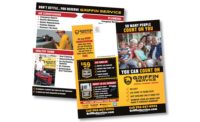 Marketing for HVAC Direct mail pieces.