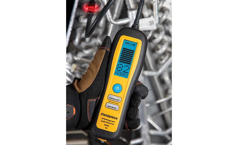 DR82 - LCD Display Pinpoint Infrared Refrigerant Leak Detector