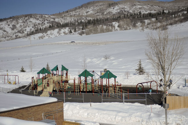 An elementary school in Steamboat Springs, Colorado.