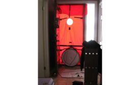 Blower door.