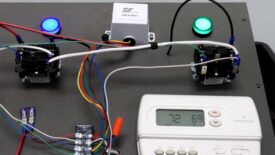 Flame Furnace Simulation Board.