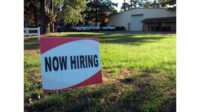 Now Hiring Sign