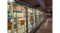 Supermarket Milk Cooler