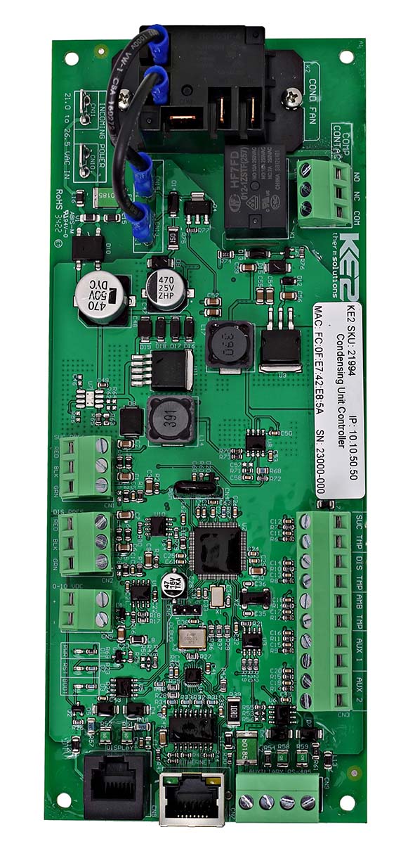 KE2 Condensing Unit Control.