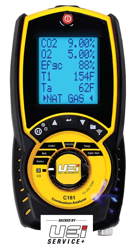 UEi Test Instruments Combustion Analyzer.