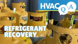 HVAC Q and A Episode 2  -Motivating HVAC Contractors To Do More Refrigerant Recovery