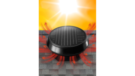 Solatube International: Solar-Powered Attic Fan ClimaSense