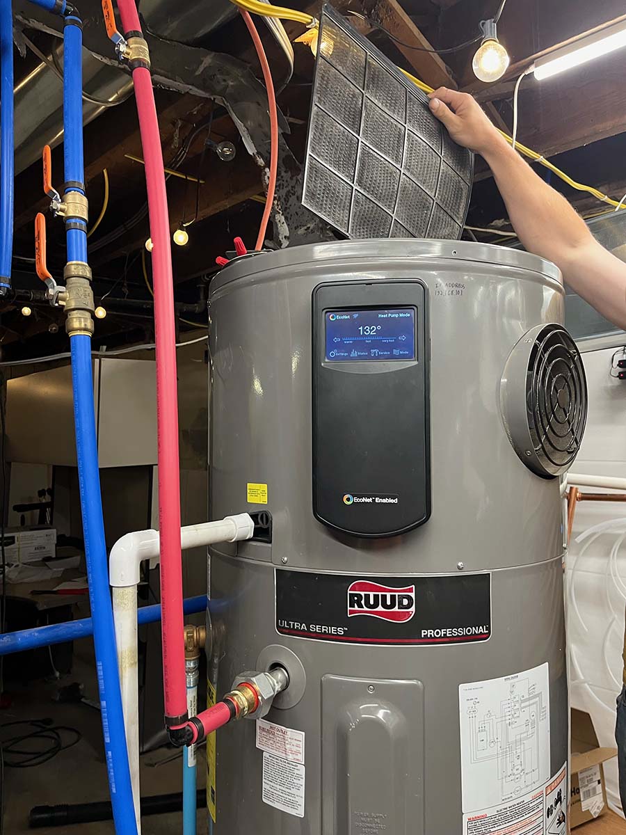 Heat Pump Water Heater.