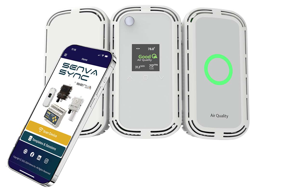 TotalSense Indoor Environmental and Air Quality Sensor.