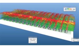 A sample CFD model.