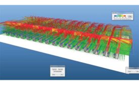 A sample CFD model.