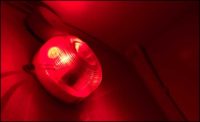 red emergency light