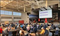 TAB: Testing, adjusting, and balancing (TAB) professionals listen to opening remarks at the 21st annual ICB/TABB Conference.