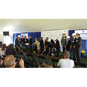 Emerson Innovation Group groundbreaking