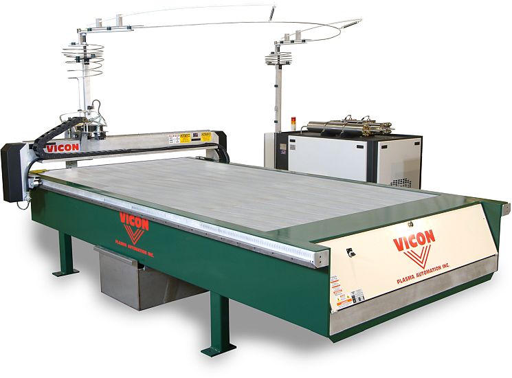 Vicon Plasma Automation Waterjet - ViStream