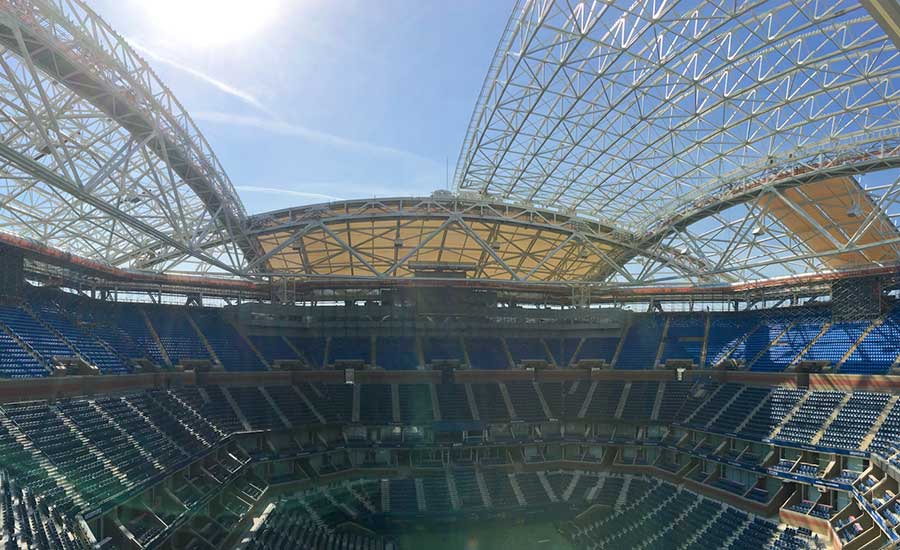 How the U.S. Open Tennis Stadium's Retractable Roofs Work